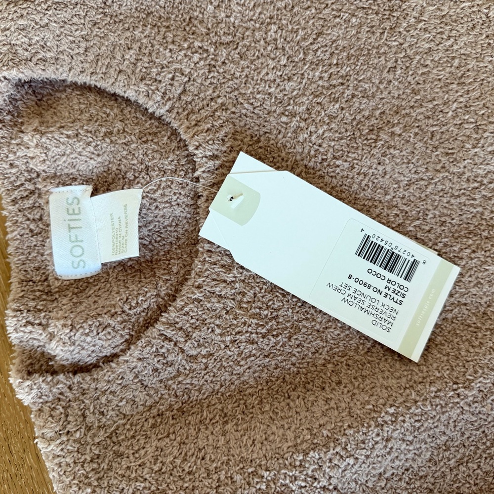 Softies marshmallow reverse seam in Coco - Picture 4 of 7